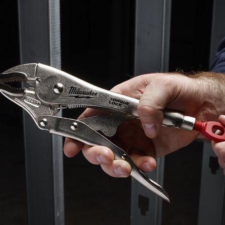 Milwaukee 254mm (10In) TORQUE LOCK Curved Jaw Locking Pliers 48223420