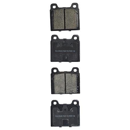 RDA BRAKES RDA GP Max General Purpose Low Metallic Brake Pad Set RDB11