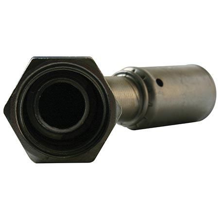 Atco Steel Fitting # 10 MOR - Reduced Beadlock #10 45° SRX1413