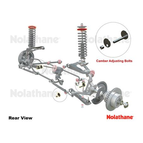 Nolathane LOWER CONTROL ARM INNER CAMBER BOLT KIT (0.5IN) 44200