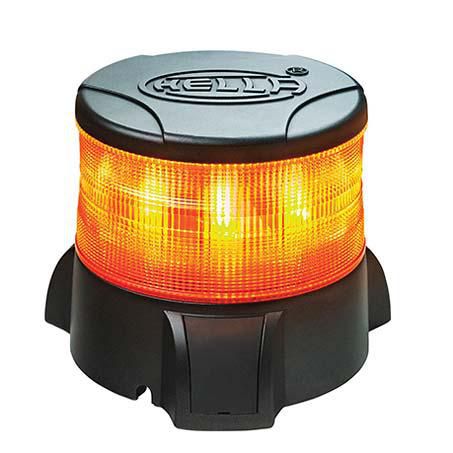 HELLA LED Beacon Amber 12 or 24V Permanent Mount 2RL011585001