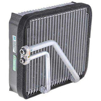OEX Evaporator Core Plate and Fin Inlet Fitting Pad Outlet Fitting Pad