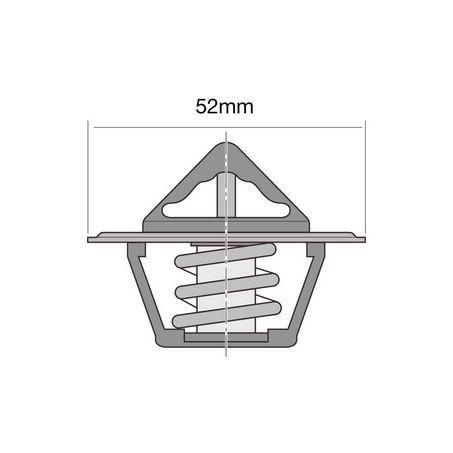 Tridon Thermostat 49mm - 89 Degrees C TT6192