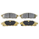 RDA EXTREME HEAVY DUTY BRAKE PAD SET MITSUBISHI CHALLENGER RDX2053SM
