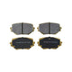 RDA Brakes Extreme Heavy Duty Brake Pad Set RDX1312SM