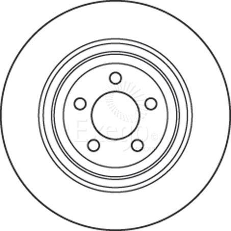TRW Disc Brake Rotor 350mm x 24.5 Min