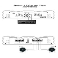 Cerwin-Vega CVP Series 2-Channel Amplifier | 85W x 2 @ 2Ω / 60W x 2 @ 4Ω | Compact High-Fidelity Stereo Power