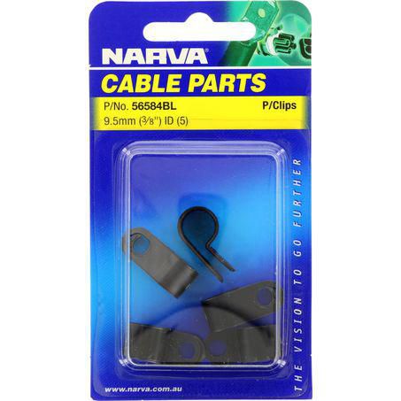 Narva P CLIP 9.5MM PLASTIC 5PCE