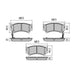 RDA PHANTOM CERAMIC BRAKE PAD SET MAZDA NISSAN SUZUKI RDC1367