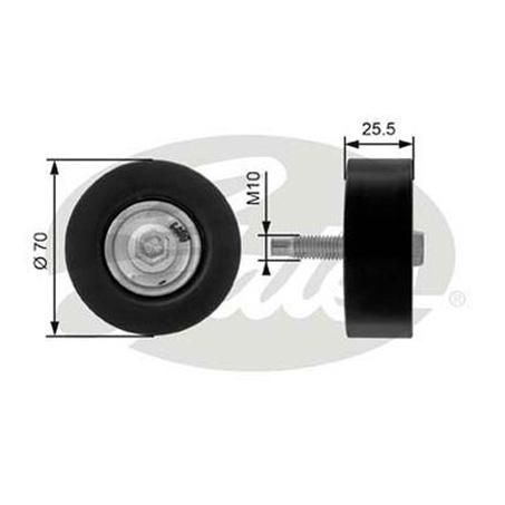 Gates Idler Pulley 36200