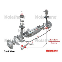 Nolathane FRONT LOWER CONTROL ARM OUTER BUSHING KIT 45005