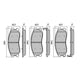 RDA PHANTOM CERAMIC BRAKE PAD SET HOLDEN CAPTIVA RDC2000