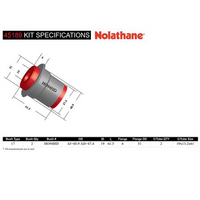 Nolathane CONTROL ARM BUSHING KIT 45189