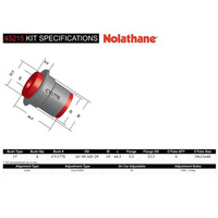 Nolathane BUSH KIT-CONTROL ARM 45215