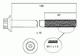 ACL HEAD BOLT SET MAZDA JE DOHC HBS054