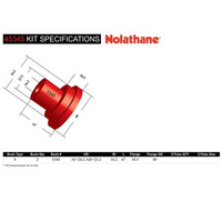 Nolathane UPPER CONTROL ARM BUSHING KIT 45345