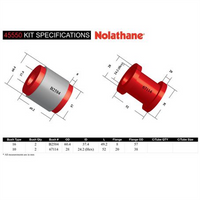 Nolathane FRONT LOWER CONTROL ARM INNER REAR BUSHING KIT 45550
