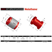Nolathane FRONT LOWER CONTROL ARM INNER REAR BUSHING KIT 45553