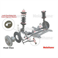 Nolathane FRONT LOWER RADIUS ARM WASHER KIT 45572
