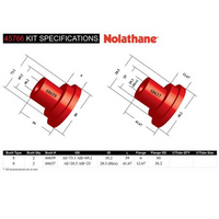 Nolathane FRONT LOWER CONTROL ARM INNER REAR BUSHING KIT 45766
