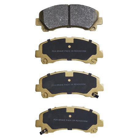 RDA EXTREME HEAVY DUTY BRAKE PAD SET HOLDEN COLORADO ISUZU D-MAX RDX2033SM