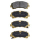 RDA EXTREME HEAVY DUTY BRAKE PAD SET HOLDEN COLORADO ISUZU D-MAX RDX2033SM