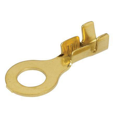 Narva CRIMP TERMINAL RING BRASS TERMINAL ENTRY 5MM NON INSULATED 100 PCE