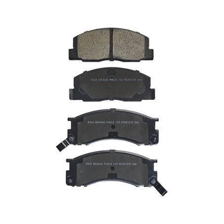 RDA GP MAX LOW METALLIC BRAKE PAD SET TOYOTA ESTIMA PREVIA RDB1215