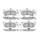 RDA PHANTOM CERAMIC BRAKE PAD SET RDC1937