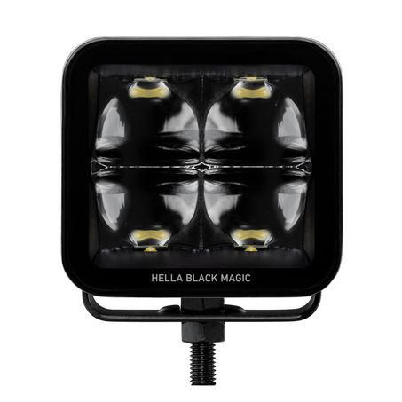 Hella Black Magic 3.2 inch LED Cube - Spot Beam 1FA 358 176-861