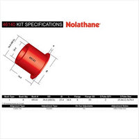 Nolathane BUSH KIT-CONTROL ARM LOWER INNER 46140