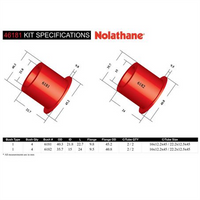 Nolathane CONTROL ARM BUSH KIT 46181