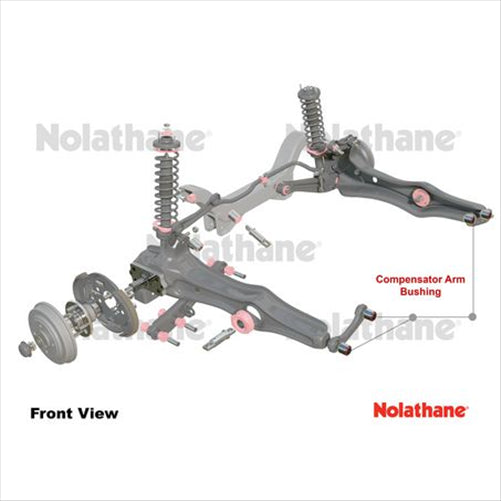 Nolathane REAR LOWER FRONT CONTROL ARM BUSHING KIT 46191