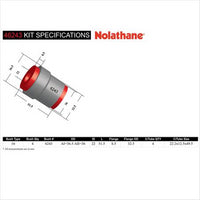 Nolathane CONTROL ARM BUSH KIT 46243