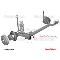 Nolathane REAR BEAM AXLE FRONT BUSHING KIT 46294