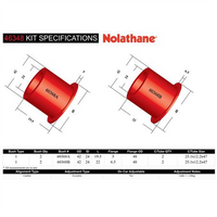 Nolathane CONTROL ARM BUSH KIT 46348