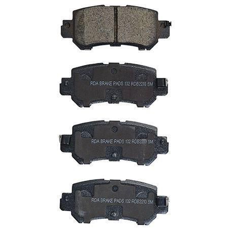 General Purpose Low Metallic Brake Pad Set Rear Mazda CX-5 2012