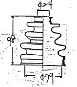 CV BOOT KIT - BT3786
