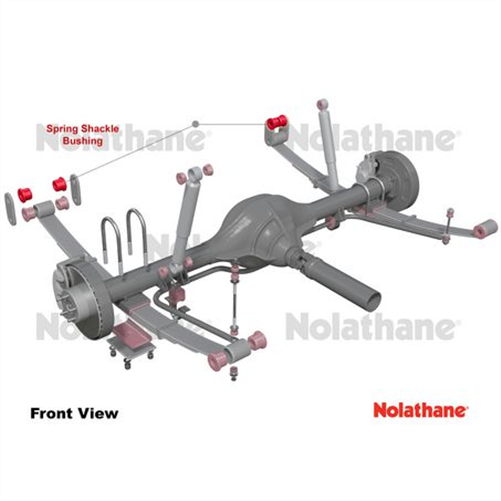 Nolathane REAR SPRING SHACKLE BUSHING KIT 47092