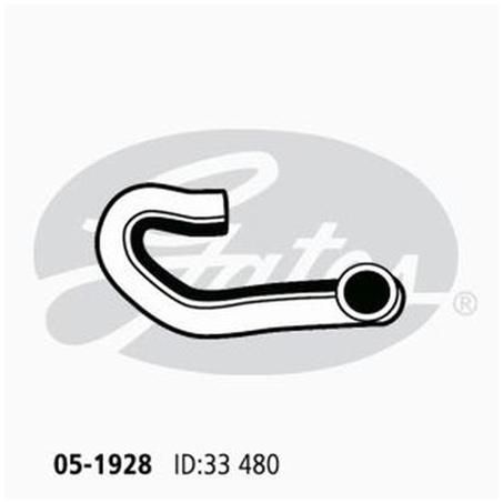 Gates Radiator Hose Upper 05-1928