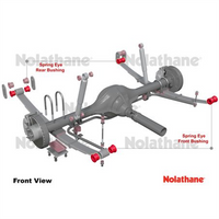 Nolathane SPRING EYE FRONT AND REAR BUSHING KIT 47152