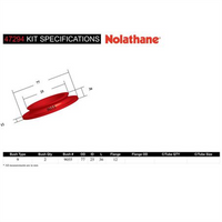 Nolathane PAD KIT-COIL SPRING UPPER 47294