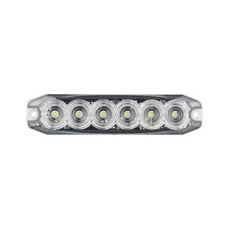 LED Autolamps Red/Blue Emergency Lamp, Alternate Flash 120035RBM