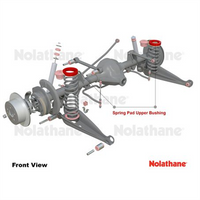 Nolathane PAD KIT-COIL SPRING UPPER 47300