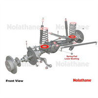 Nolathane PAD KIT-COIL SPRING LOWER 47320