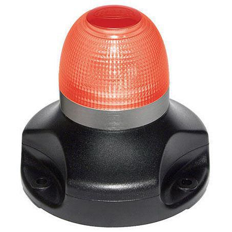 Hella LED Strobe Red 9 to 33V Permanent Mount 98091044