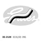 Gates Radiator Hose Lower 05-2129