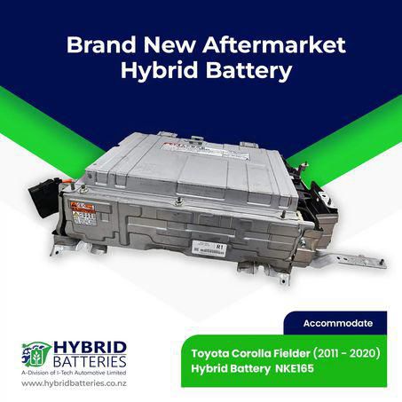 HYBRID BATTERIES NZ Corolla Fielder (NKE165G) Hybrid High Voltage Traction Battery - 36M Warranty - New Aftermarket NKE165G/36/BNAM