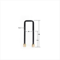 Nolathane U BOLT-SQUARE TOP 47803