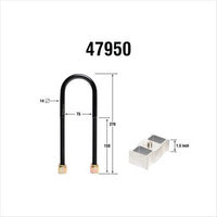 Nolathane LOWERING BLOCK KIT (1.5IN) 47950